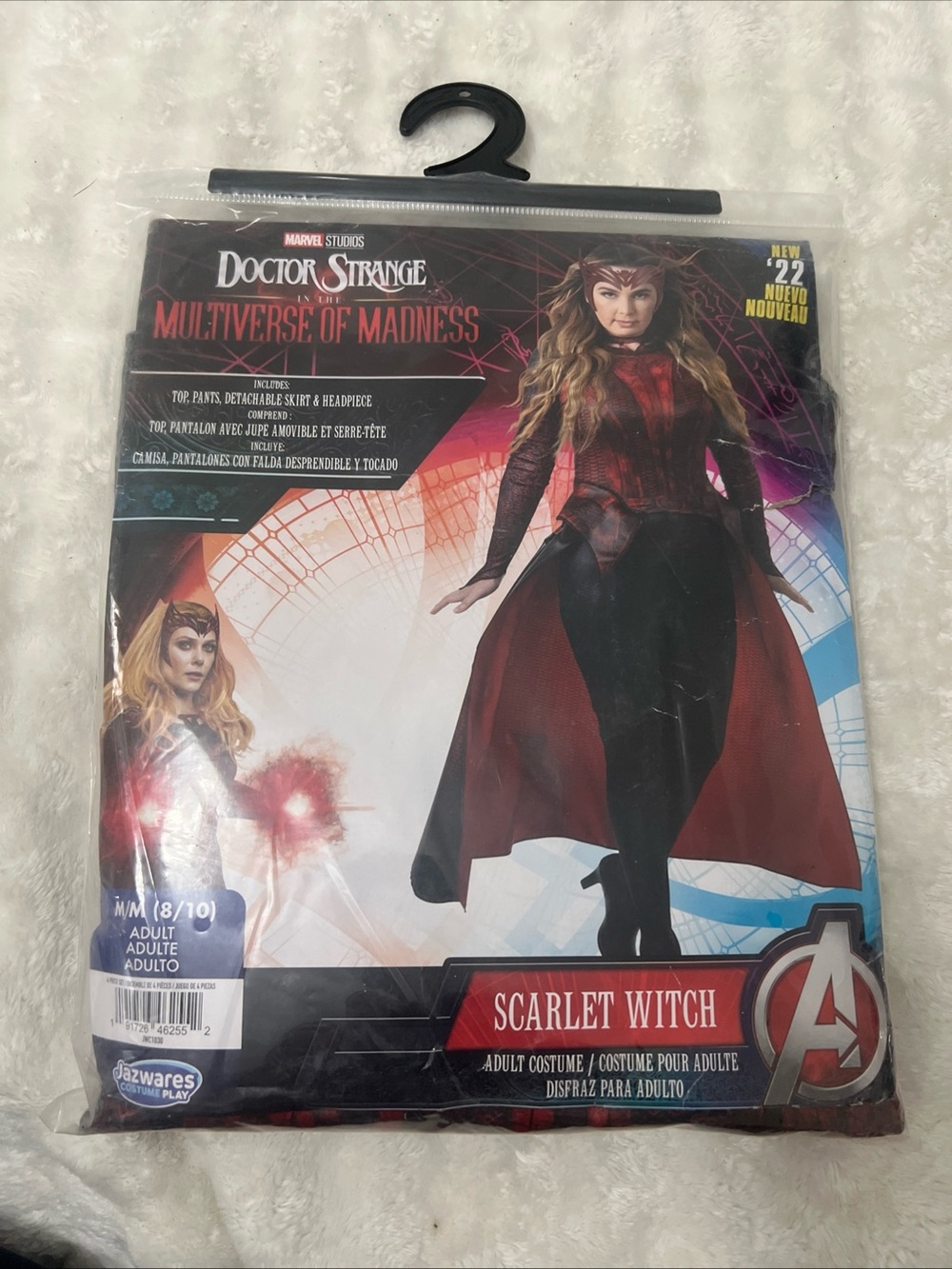 Marvel Scarlet Witch women’s Costume - Red and Black